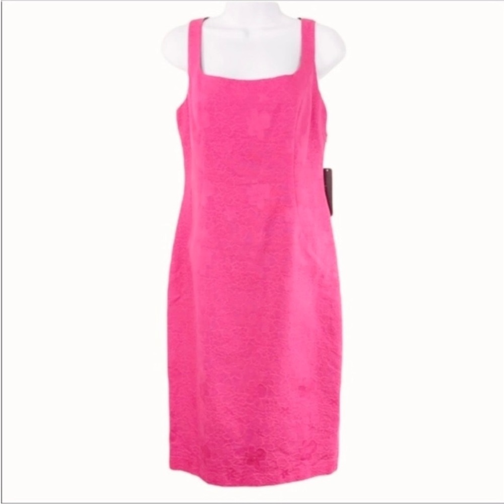 KRISTIN DAVIS sleeveless textured dress NEW